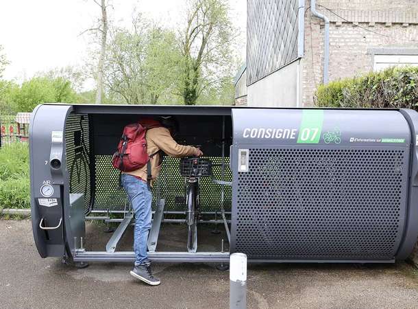 Où seront les dix nouvelles consignes à vélos ?  © Laurent Rousselin