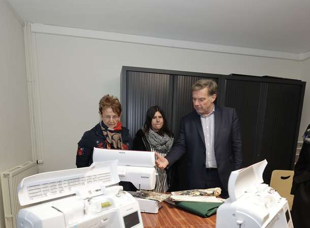 L’Atelier est prêt à coudre  © Laurent Rousselin