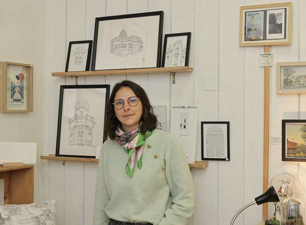 La marque de fabrique d’Audrey © Laurent Rousselin