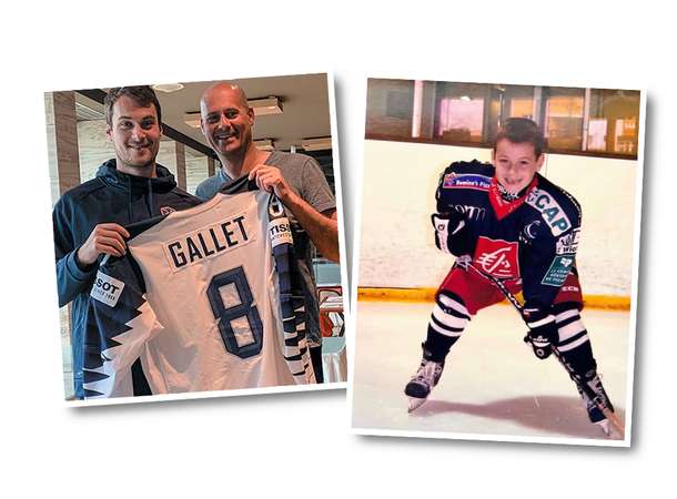 Hugo Gallet, son rêve de crosse © D.R.