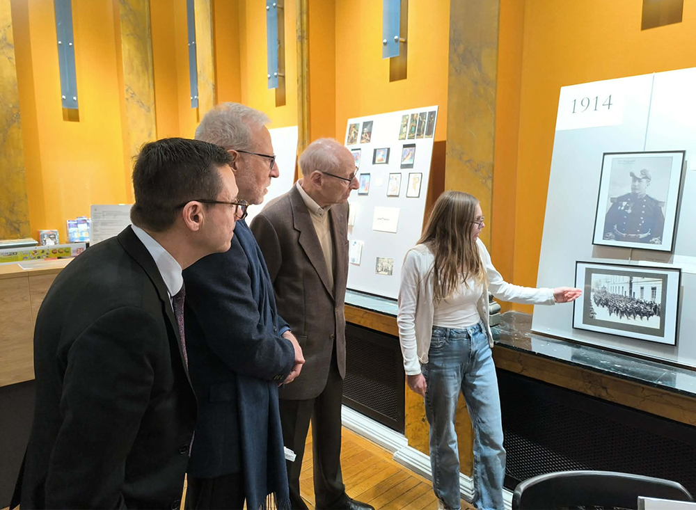 En présence du petit-fils et de l’arrière-petit-fils de Dreyfus © D.R.