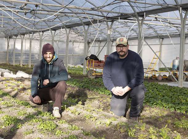 Deux nouveaux maraîchers amarrés aux hortillonnages © Laurent Rousselin