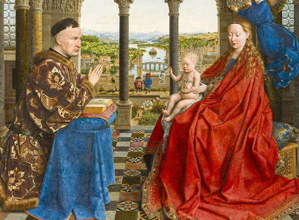 La peinture Flamande en huit conférences © Musée du Louvre, Département des peintures, INV 1271