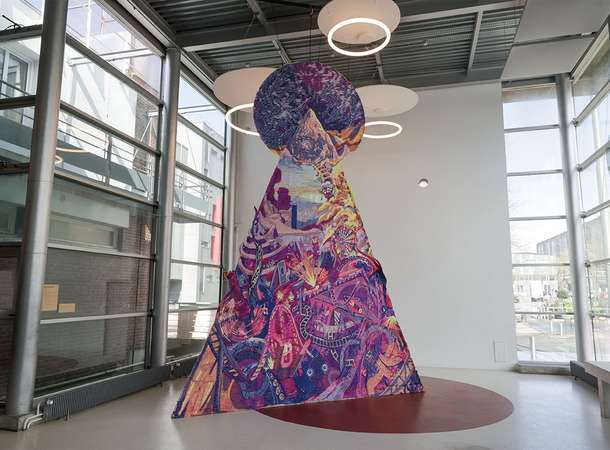 L'art du tissage version pop © Laurent Rousselin