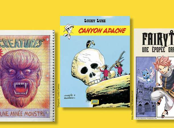 De sacrés monstres et un monstre sacré au festival de la BD © D.R.