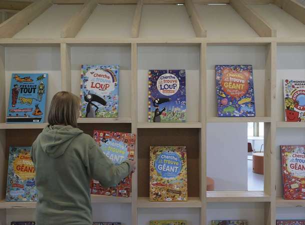 La nouvelle bibliothèque d’Étouvie inaugurée ce 27 juin © Laurent Rousselin