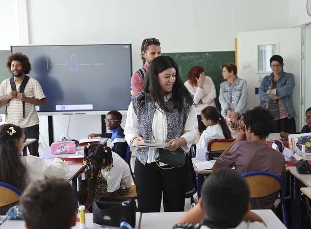 Retour sur les bancs de l’école © Laurent Rousselin