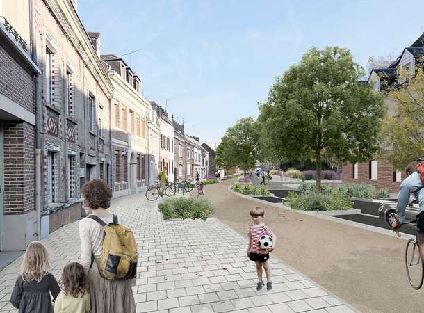 Rue de Verdun : réunion le 1er octobre, chantier dès le 26 © Obras architectes