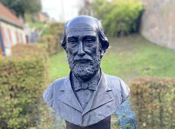 Vers-sur-Selle : le chansonnier a son parcours © Antoine Caux