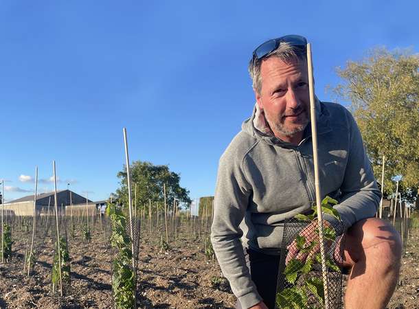 Du vin à Boves: qui l’eût cru ? © Antoine Caux