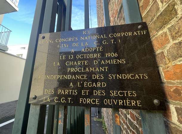 La charte d’Amiens a 120 ans © Antoine Caux