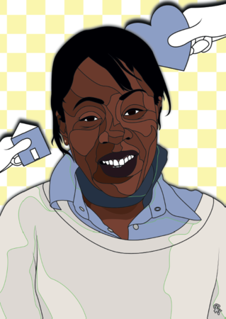 Lucienne NOMBO dessin © Rêve Lucide