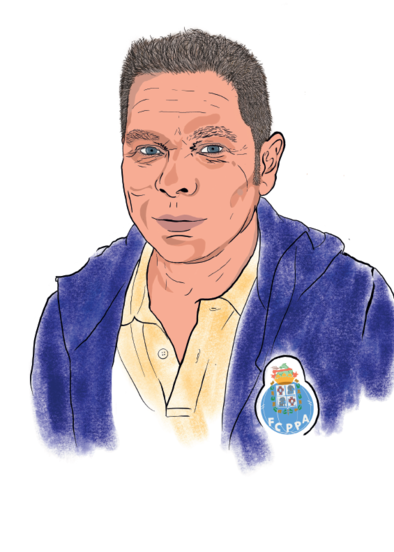 Abilo DE SOUSA version Dessin © Laurent Rousselin