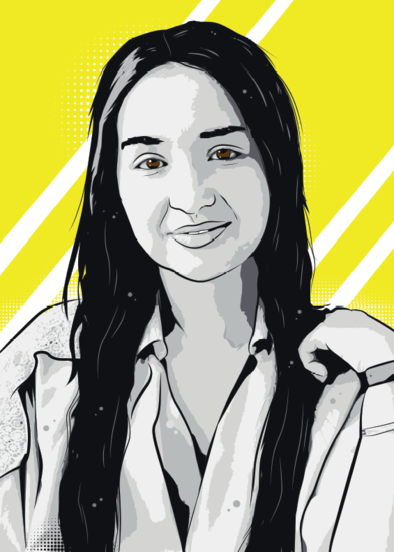 Assma TABIOUI  version dessin © Galerie Rêve Lucide