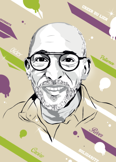 Ismaël BARA version dessin © Galerie Rêve Lucide