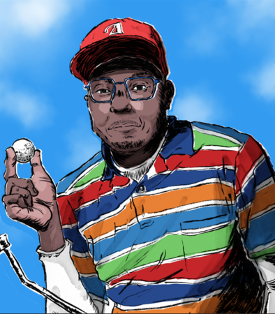 Christian Milapie version dessin © Laurent Rousselin