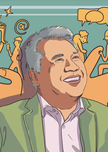 Jean-Pierre Motte version dessin © Laurent Rousselin