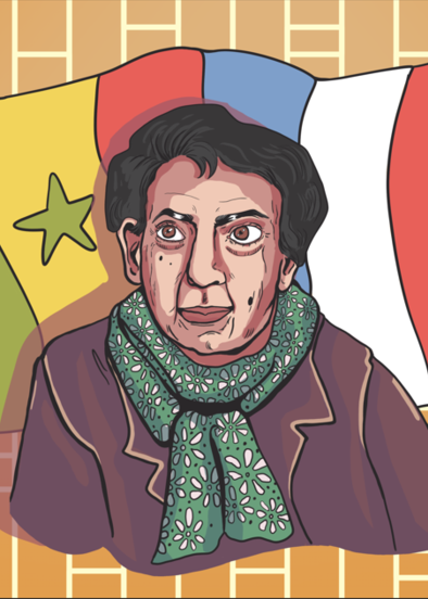 Marie-Yvonne Leger version dessin © Laurent Rousselin