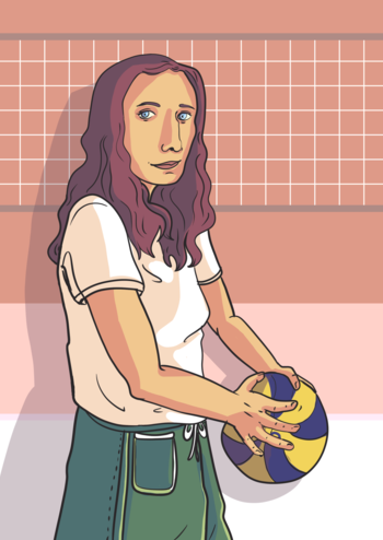 Ophelie Gobeaut version dessin © Laurent Rousselin