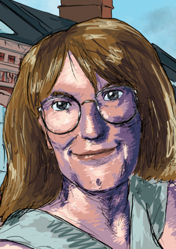 Thérèse Lagache version dessin © Laurent Rousselin