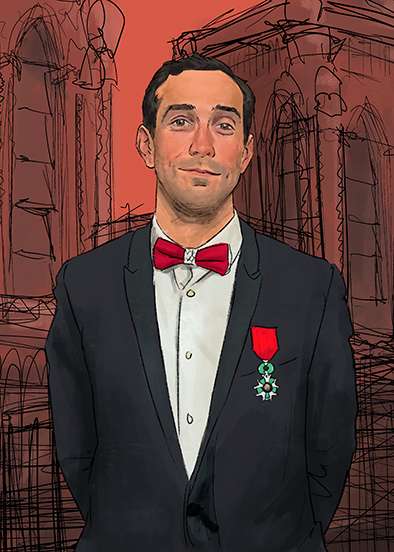 Émile-Armand Benoit (dessin) © Laurent Rousselin