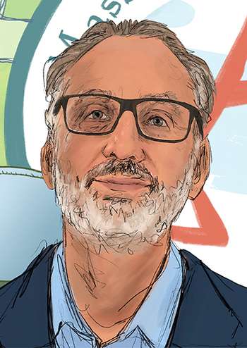 Frédéric Mankowski (dessin) © Laurent Rousselin