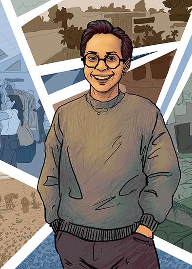 Louise Boyard (dessin) © Laurent Rousselin