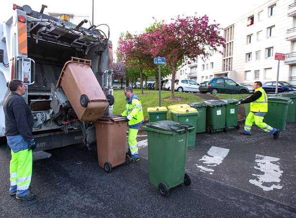 Collecte déchets © Laurent Rousselin / Amiens Métropole
