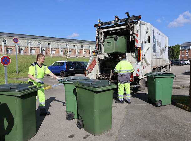 Collecte déchets © Laurent Rousselin / Amiens Métropole Collecte déchets © Laurent Rousselin / Amiens Métropole