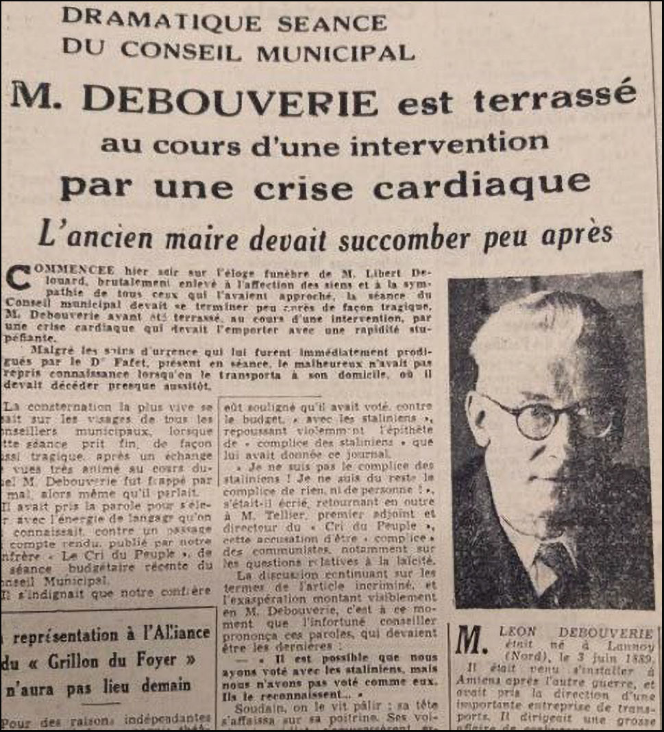 Un homme de conviction 2 © Courrier Picard Un homme de conviction 2 © Courrier Picard