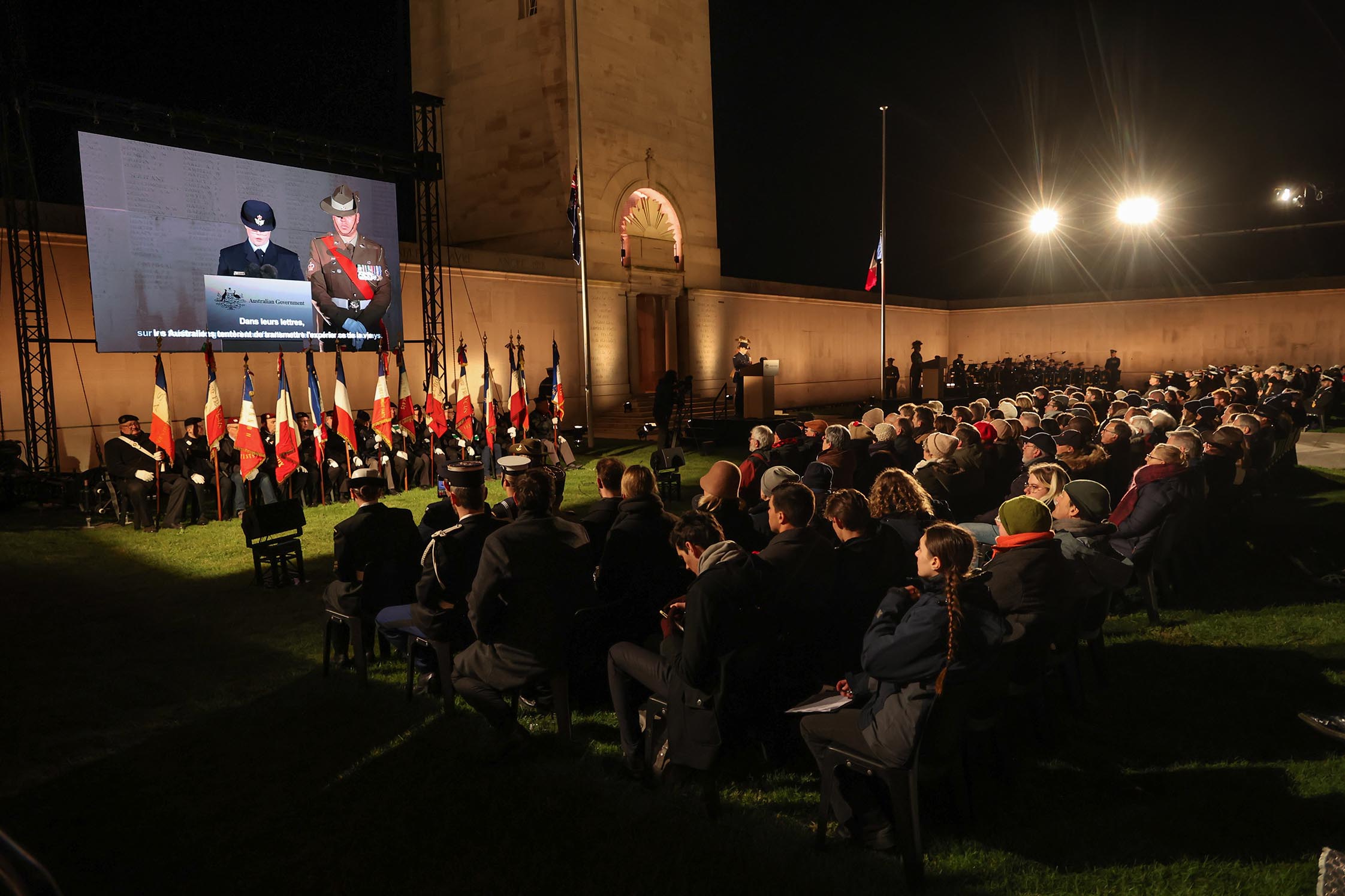 Le Dawn Service : une cérémonie unique à l’aube © Laurent Rousselin