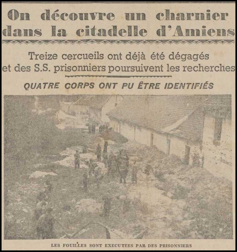Le charnier 01 © Archives de la Somme