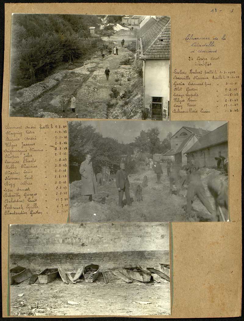 Le charnier 04 © Archives de la Somme 