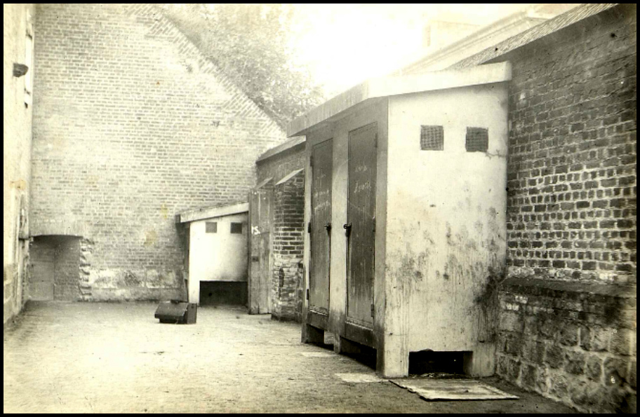 Cellules de tortures de la citadelle d'Amiens 02 © Archives de la Somme 31FI19