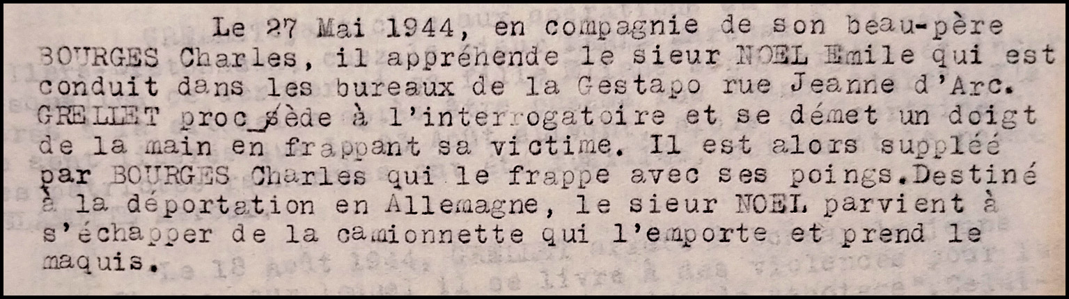 Cellules de tortures de la citadelle d'Amiens 03 © Archives de la Somme 64 W 53