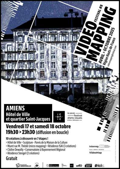 Parcours Vidéo Mapping © Amiens Métropole Parcours Vidéo Mapping © Amiens Métropole