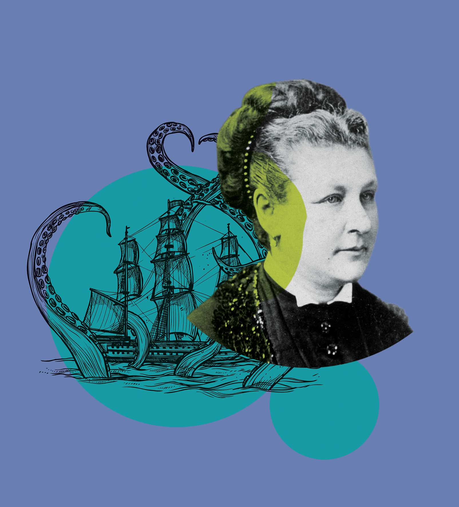 Honorine de Viane © Gustave Boscher - Portrait d'Honorine de Viane, 1875