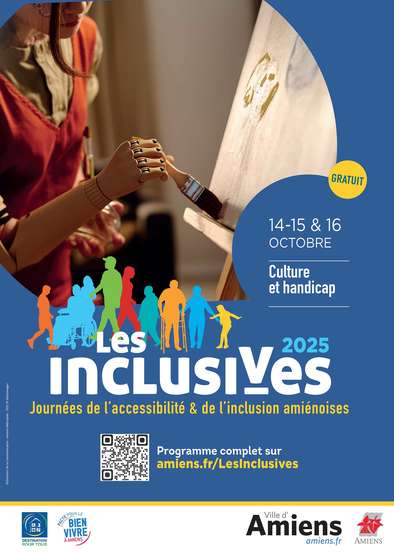 Affiche Inclusives 2025 © Amiens Métropole