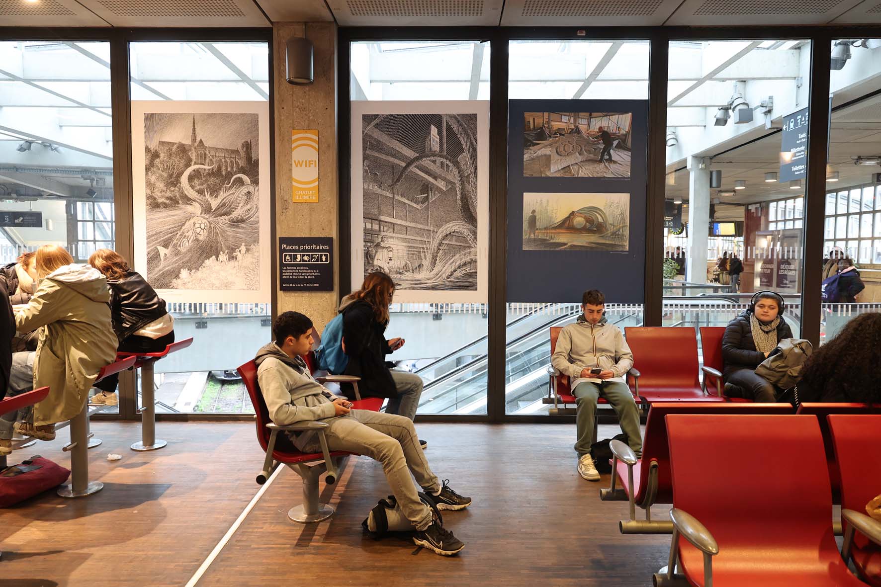 Se déplacer - Train 3 © Laurent Rousselin