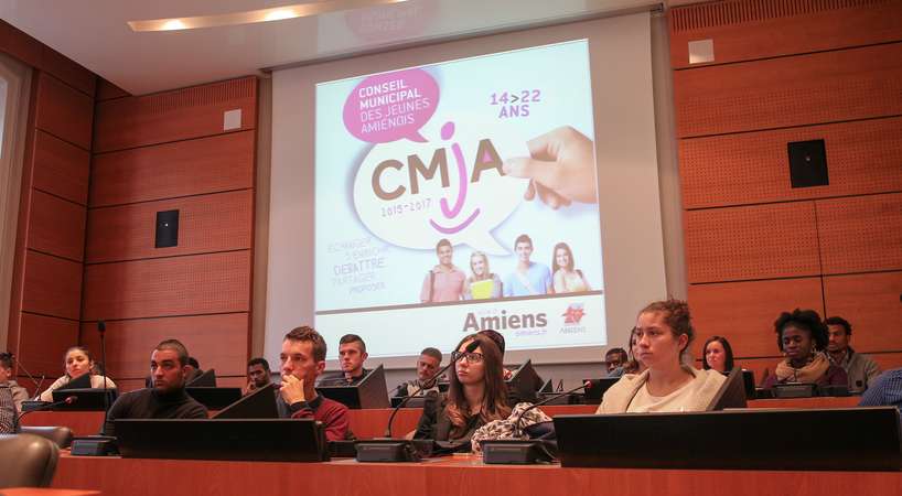 Conseil des jeunes amiénois 2 © Sébastien Coquille-Amiens Métropole Conseil des jeunes amiénois 2 © Sébastien Coquille-Amiens Métropole