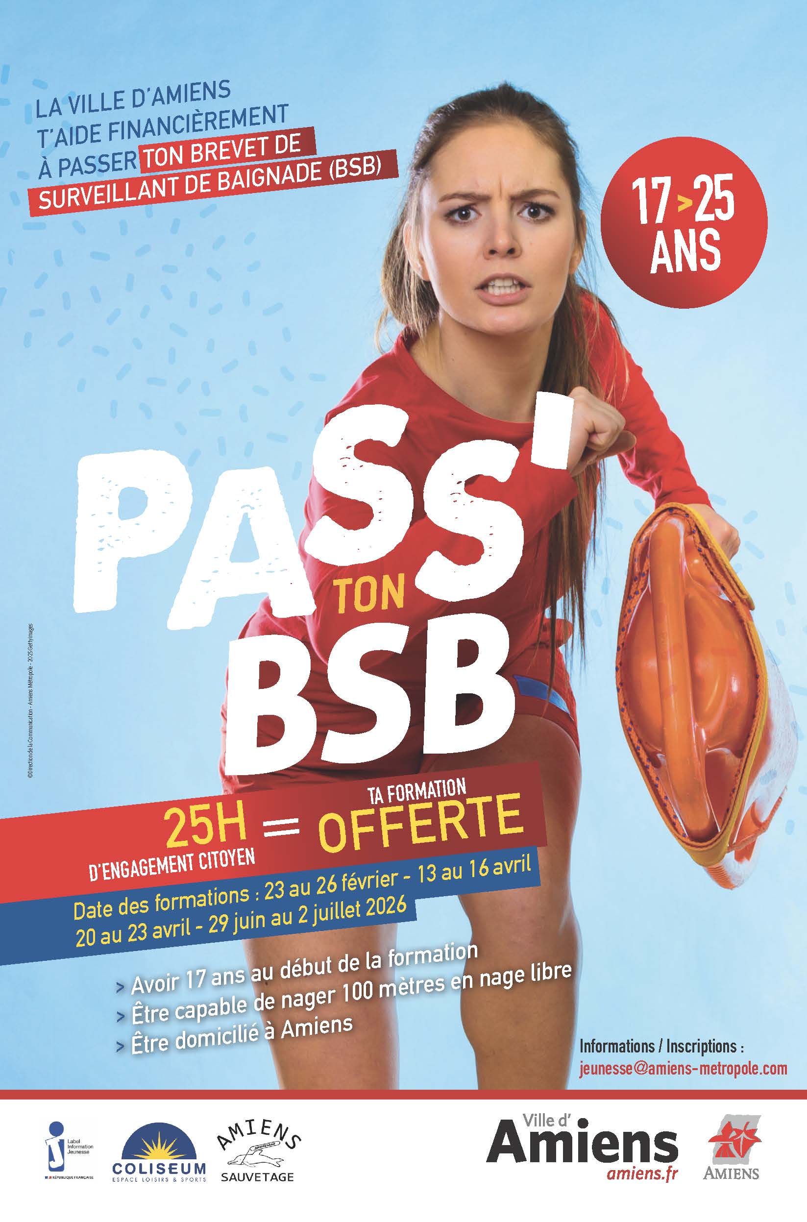 Formation BSB 2026 © Amiens Métropole