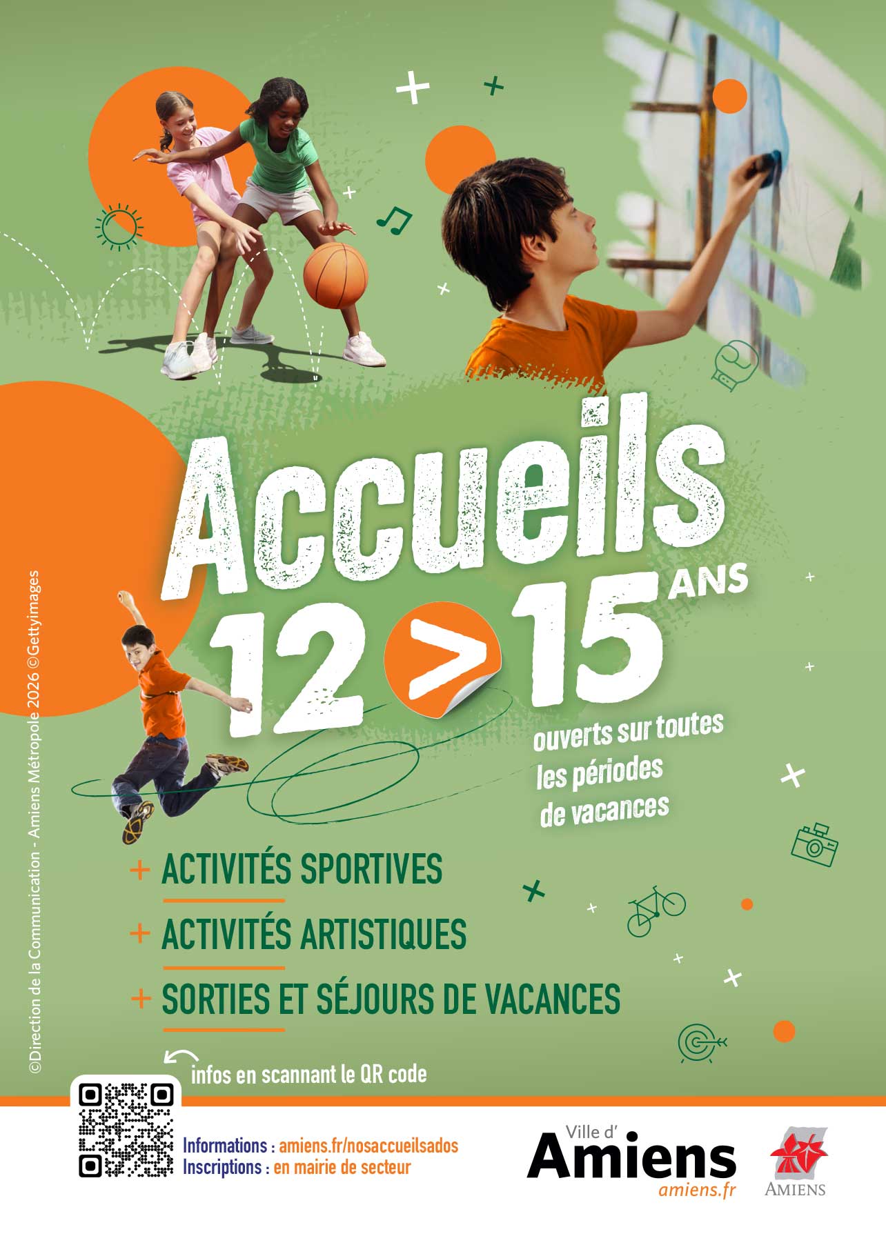 Accueils ados © Amiens Métropole