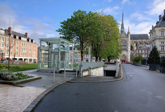 Parking Palais de Justice © D.R.