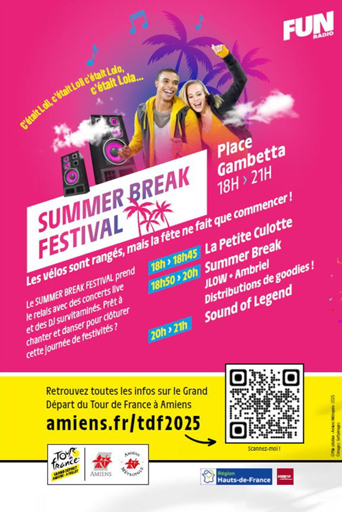 Summer break festival © Amiens Metropole