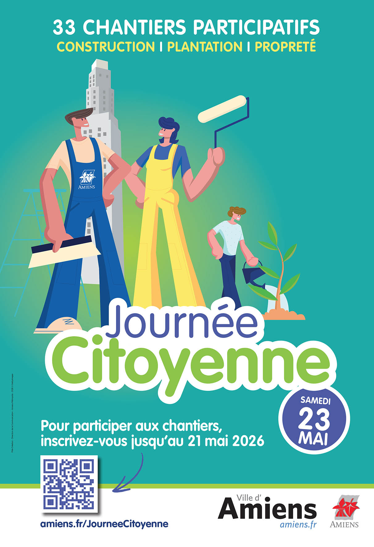 Affiche-Journée citoyenne 2026 © Amiens Métropole