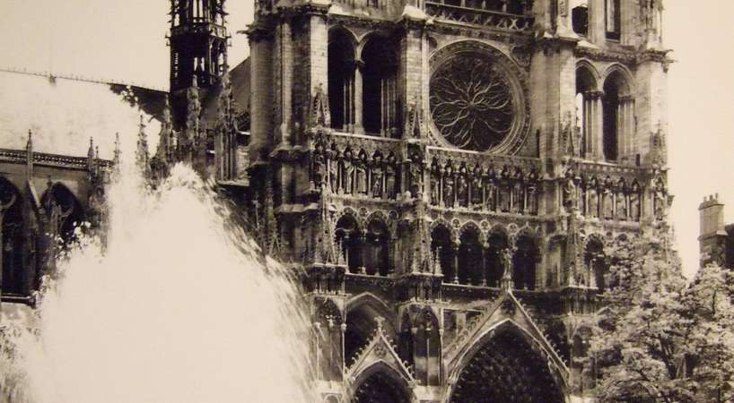 Notre Dame d'Amiens © Archives municipales et communautaires d'Amiens_10Z355 Notre Dame d'Amiens © Archives municipales et communautaires d'Amiens_10Z355