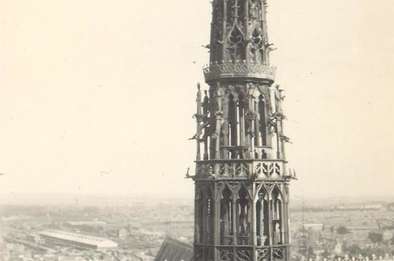 Flèche de la Cathédrale © Archives municipales et communautaires d'Amiens_10Z189
