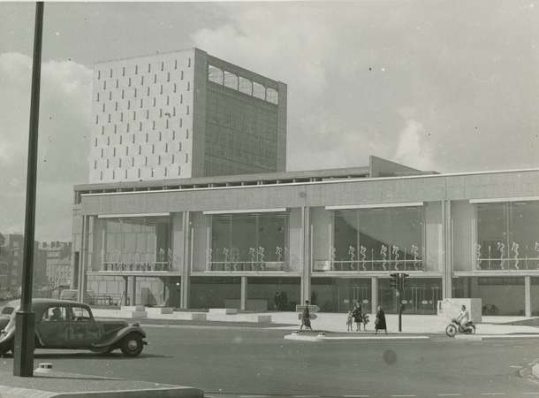 La Maison de la Culture d’Amiens le 15 septembre 1965.  © Archives municipales et communautaires d'Amiens_11Fi68