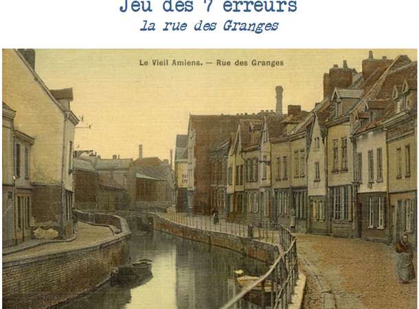 La rue des Granges © Archives municipales et communautaires d'Amiens_15Fi128