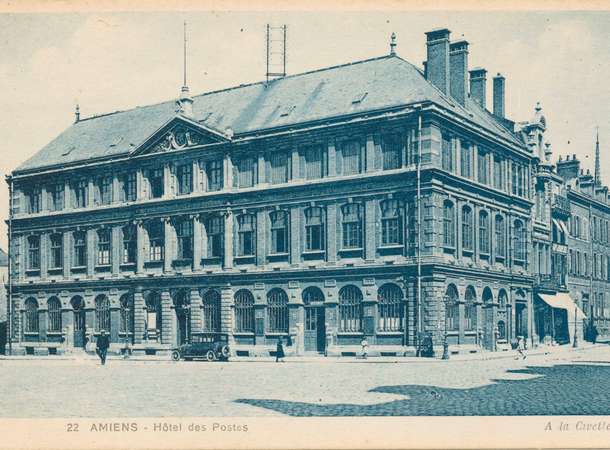 L'ancien Hôtel des Postes d'Amiens_10Z3458 © Archives municipales et communautaires d'Amiens_10Z3458
